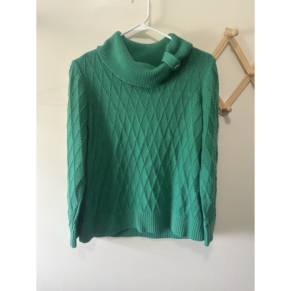 Christopher And Banks Kelly Green Sweater Size XL